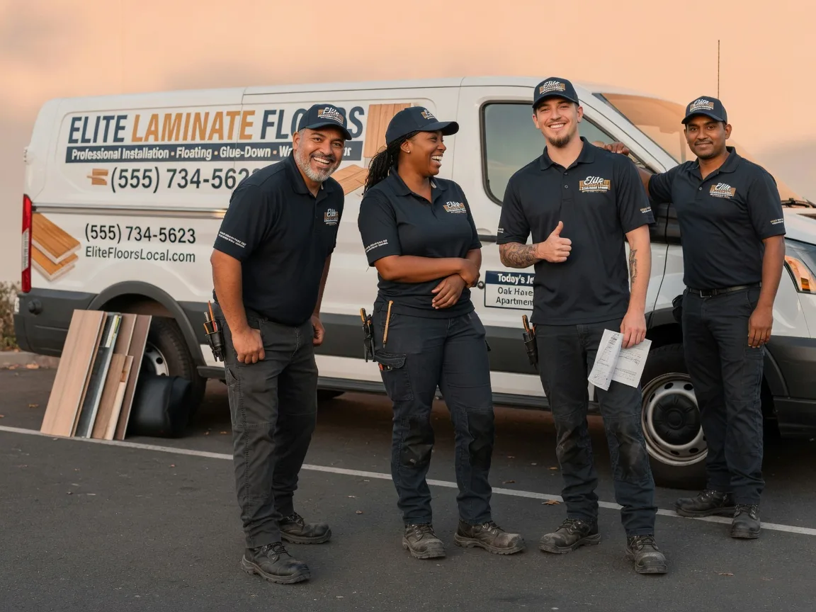 Laminate flooring installation company in Bunch, OK